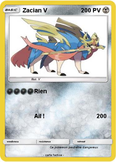 Pokemon Zacian V