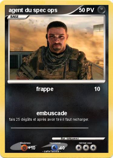 Pokemon agent du spec ops