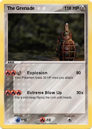 Pokemon The Grenade