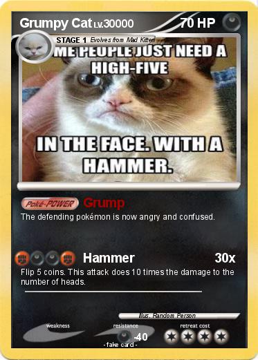 Pokemon Grumpy Cat