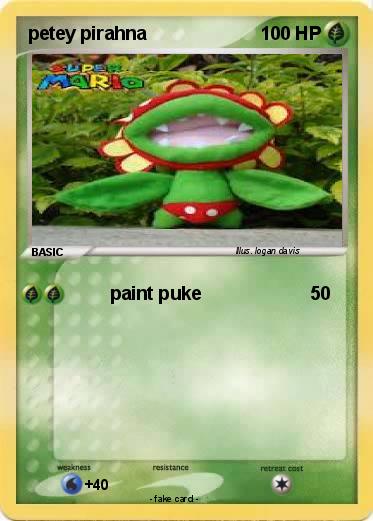 Pokemon petey pirahna
