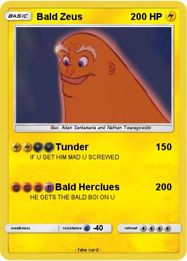 Pokemon Bald Zeus