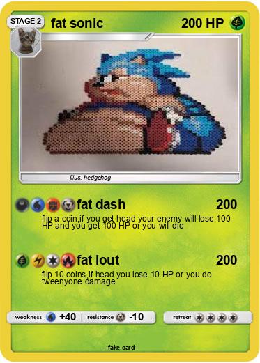 Pokemon fat sonic