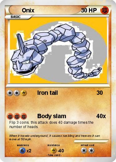 Pokemon Onix