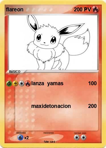 Pokemon flareon