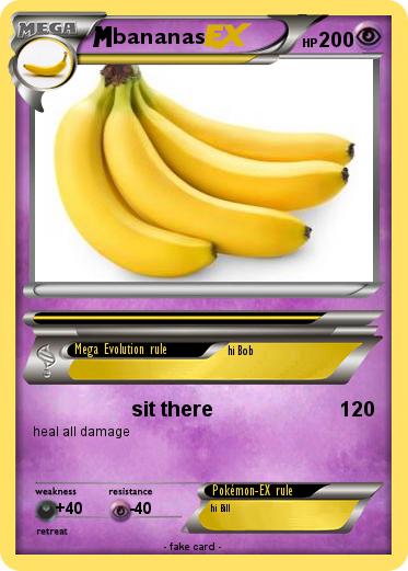 Pokemon bananas