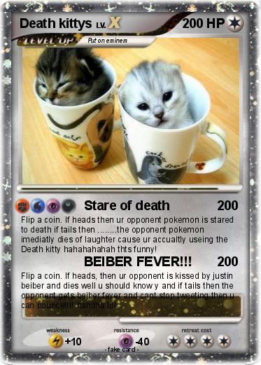 Pokemon Death kittys