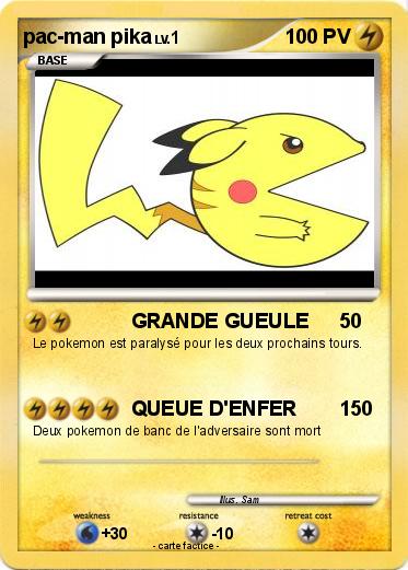 Pokemon pac-man pika