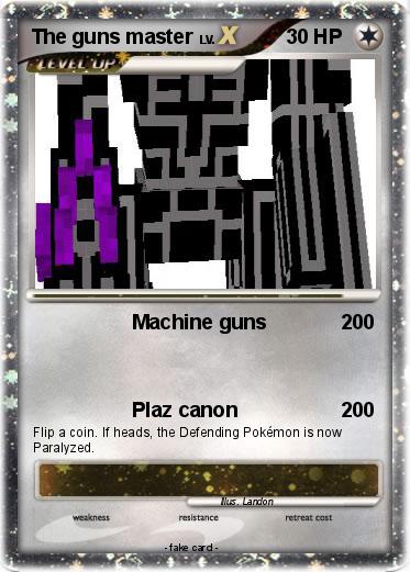 Pokemon The guns master