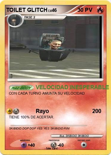 Pokemon TOILET GLITCH