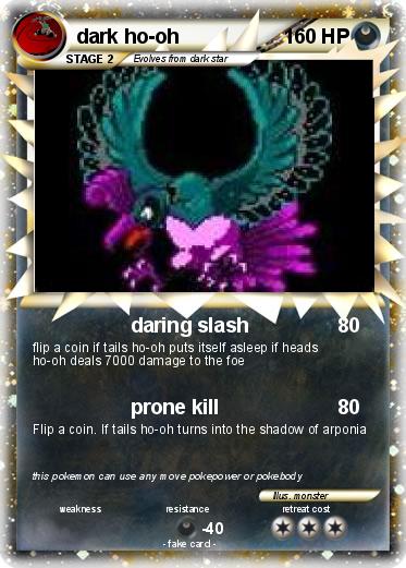 Pokemon dark ho-oh