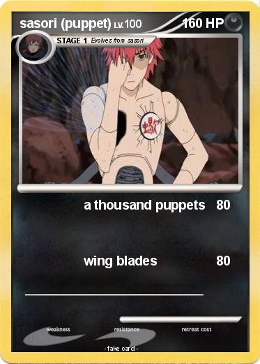 Pokemon sasori (puppet)
