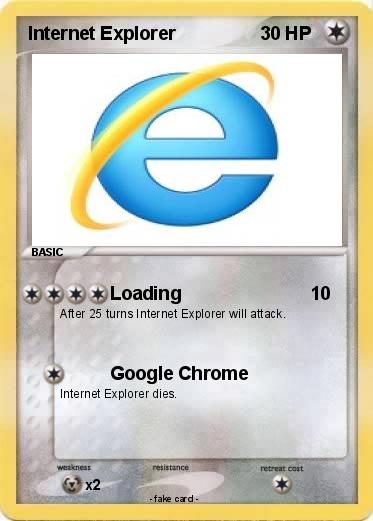 Pokemon Internet Explorer