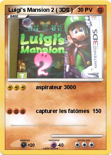 Pokemon Luigi's Mansion 2 ( 3DS )