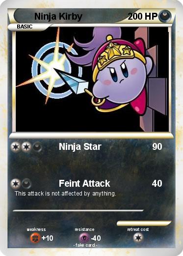 Pokemon Ninja Kirby