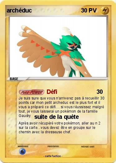 Pokemon archéduc