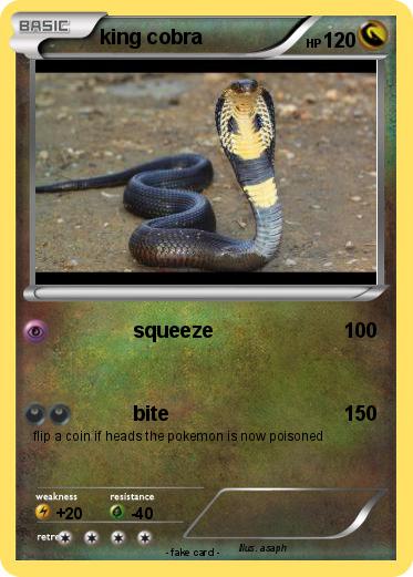 Pokemon king cobra