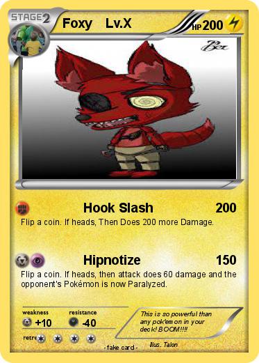 Pokemon Foxy    Lv.X
