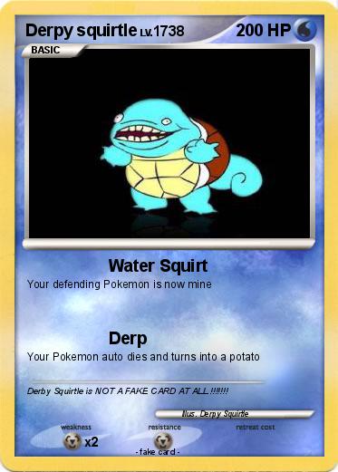 Pokemon Derpy squirtle