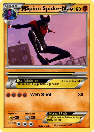 Pokemon Spinn Spider-Man
