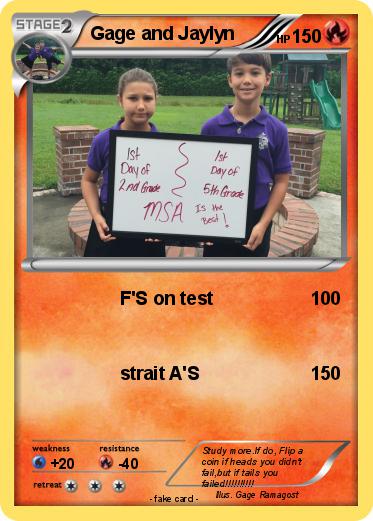 Pokemon Gage and Jaylyn