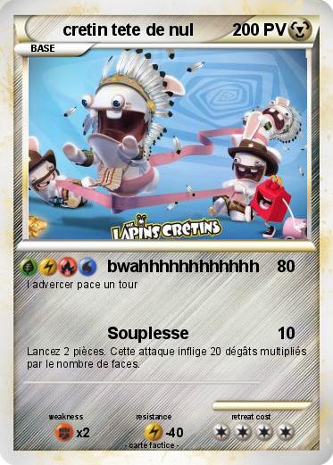 Pokemon cretin tete de nul