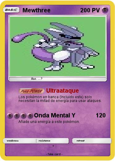 Pokemon Mewthree