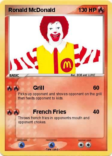 Pokemon Ronald McDonald