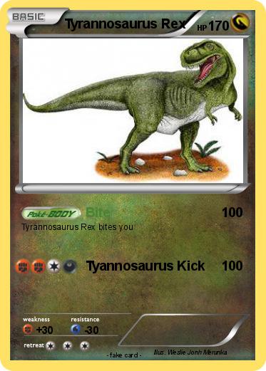 Pokemon Tyrannosaurus Rex