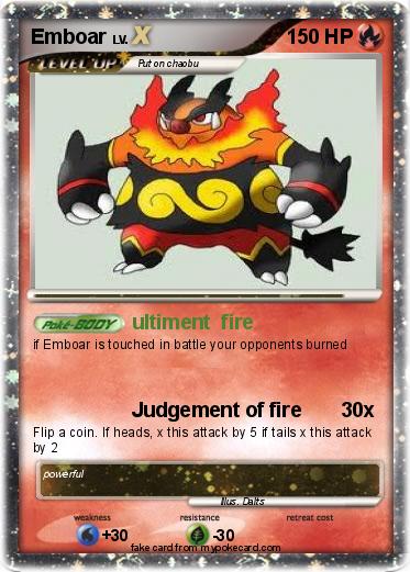 Pokemon Emboar