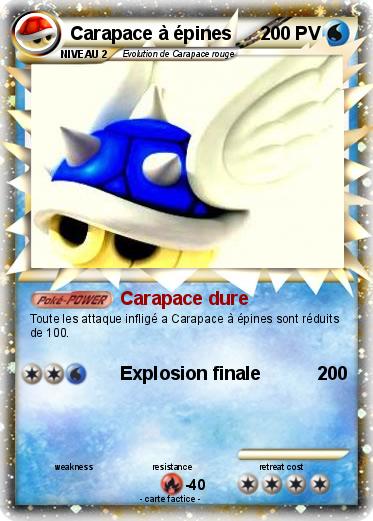 Pokemon Carapace à épines