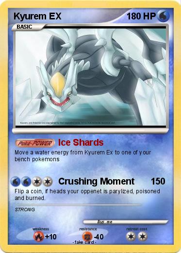 Pokemon Kyurem EX