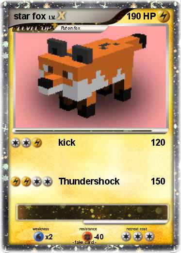 Pokemon star fox