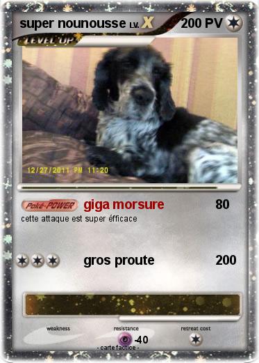 Pokemon super nounousse