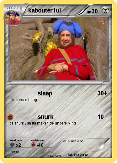 Pokemon kabouter lui