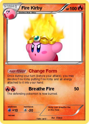 Pokemon Fire Kirby