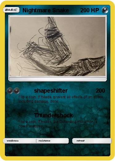 Pokemon Nightmare Snake
