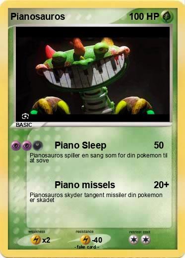 Pokemon Pianosauros