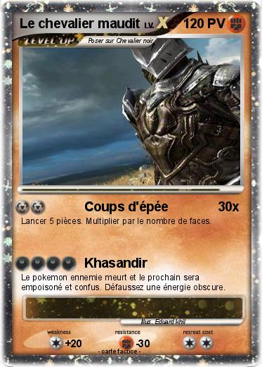 Pokemon Le chevalier maudit
