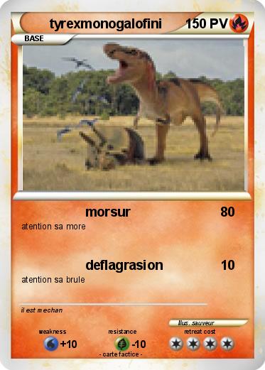 Pokemon tyrexmonogalofini