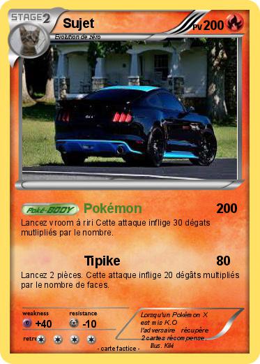 Pokemon Sujet