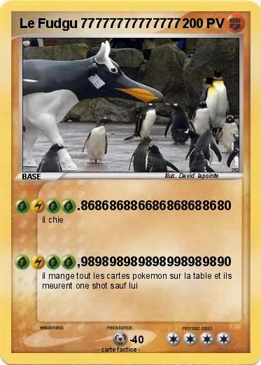 Pokemon Le Fudgu 77777777777777