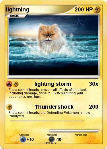 Pokemon lightning