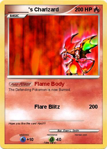 Pokemon _______'s Charizard