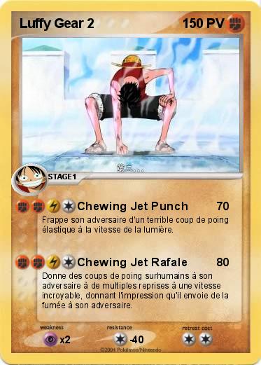 Pokemon Luffy Gear 2
