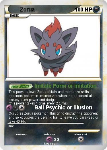 Pokemon Zorua