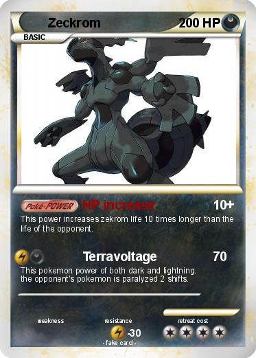 Pokemon Zeckrom