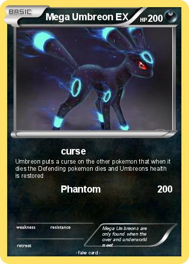 Pokemon Mega Umbreon EX
