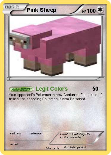 Pokemon Pink Sheep