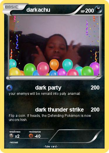 Pokemon darkachu